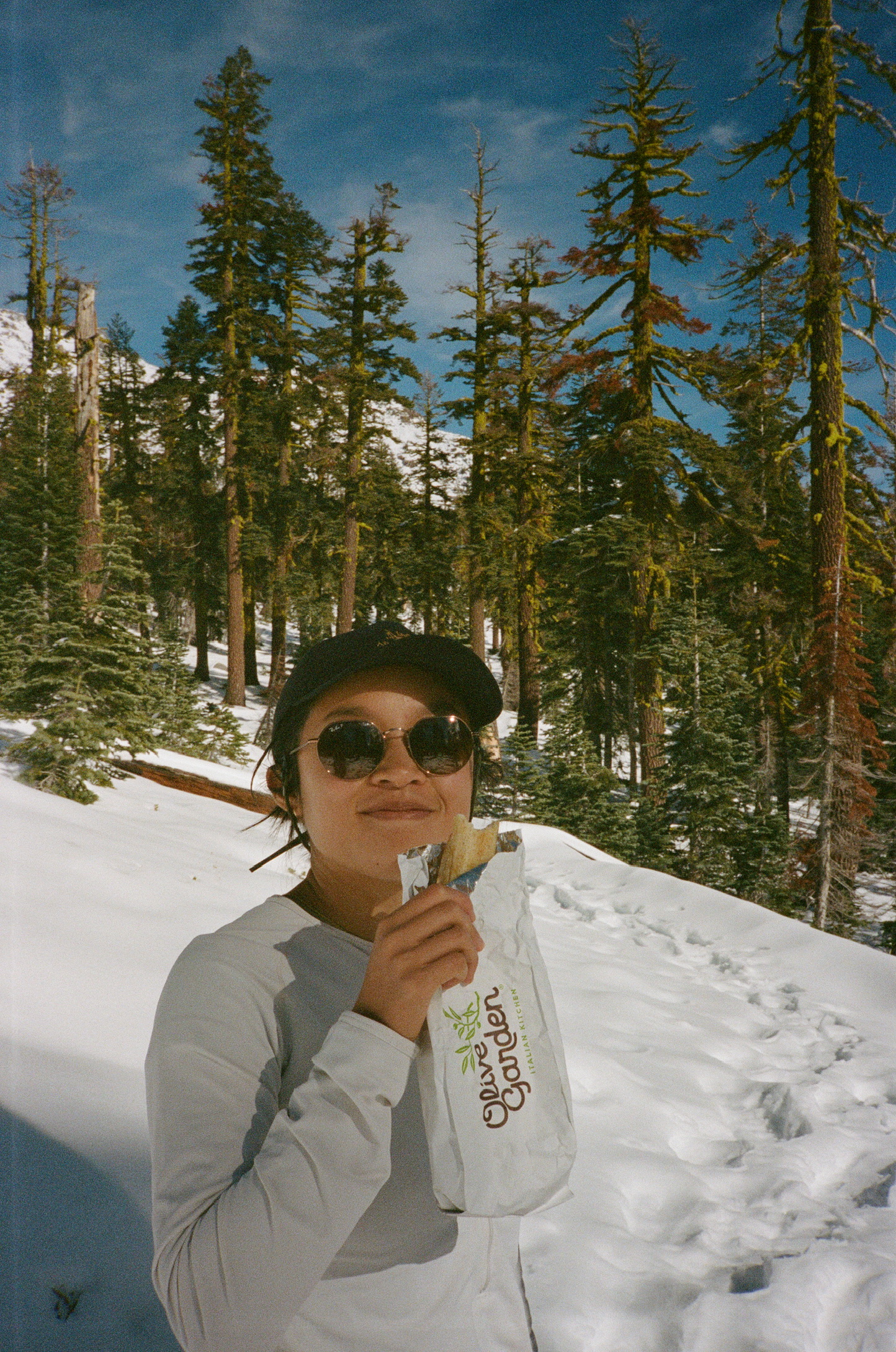 Hannah Wastyk outdoors in the snow
